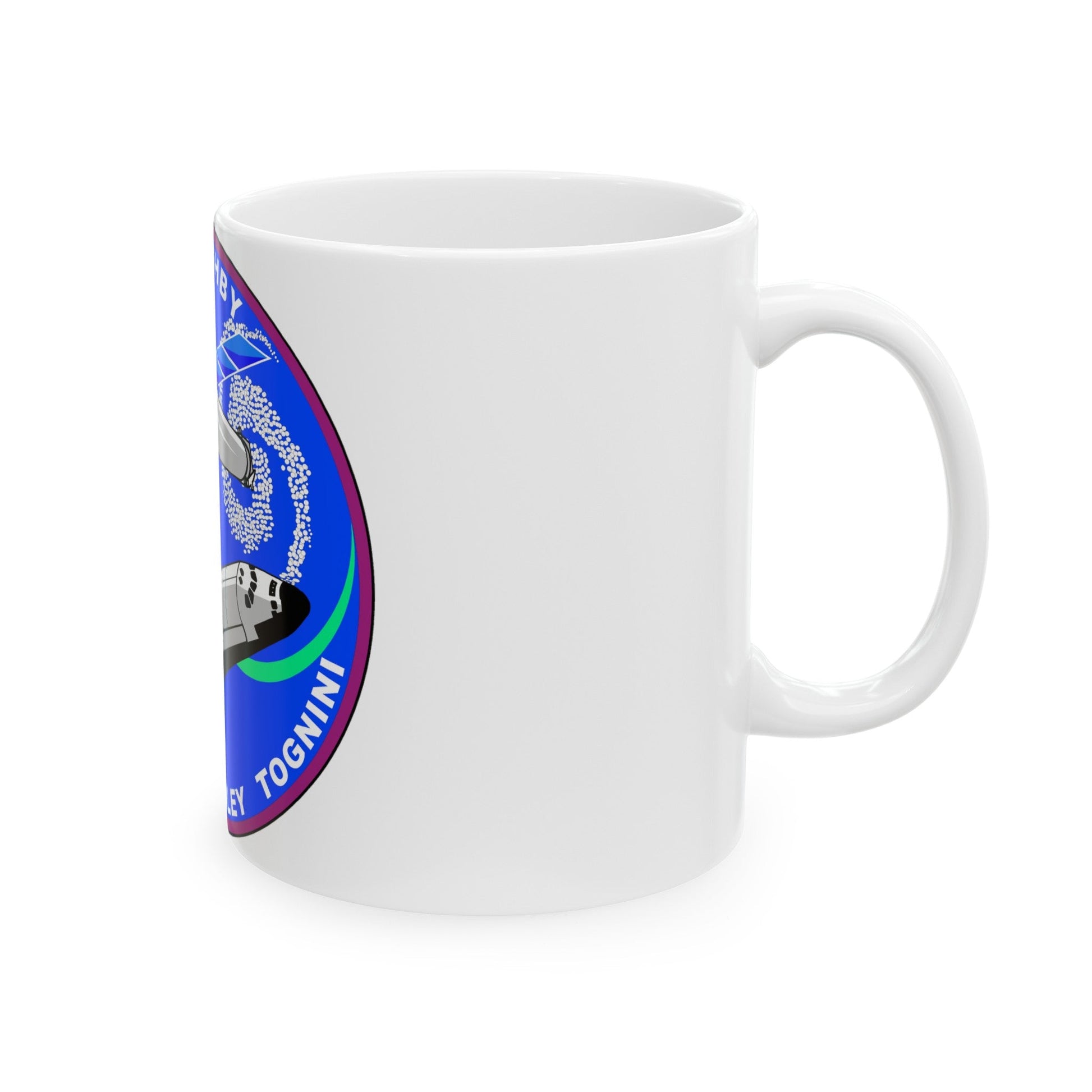 STS 93 (NASA) White Coffee Mug-The Sticker Space