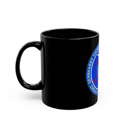 STS 94 (NASA) Black Coffee Mug-The Sticker Space