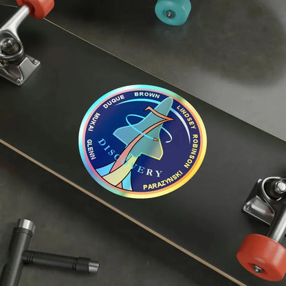 STS 95 (NASA) Holographic STICKER Die-Cut Vinyl Decal - The Sticker Space