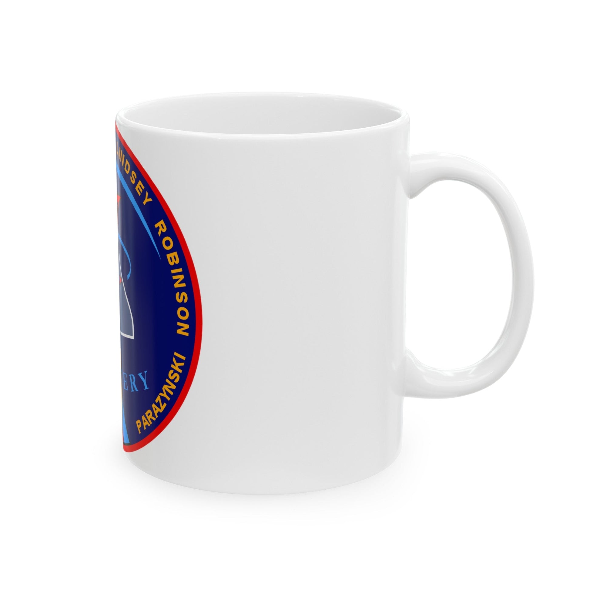 STS 95 (NASA) White Coffee Mug-The Sticker Space