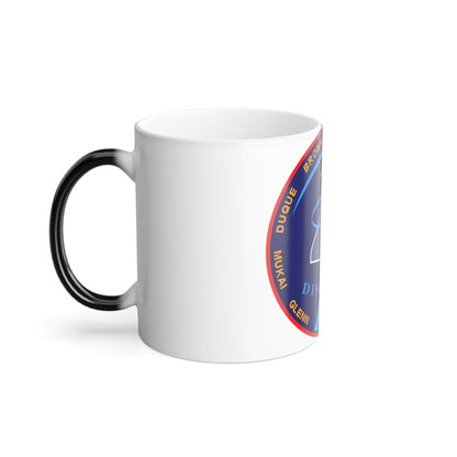 STS 95 Patch NASA - Color Changing Mug 11oz-11oz-The Sticker Space