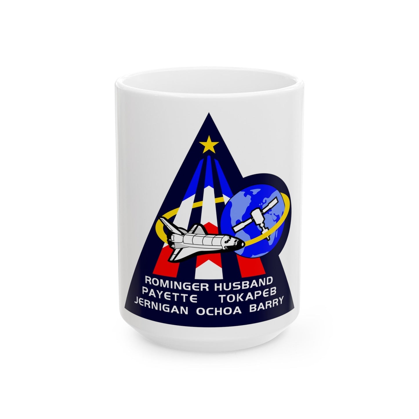 STS 96 (NASA) White Coffee Mug-15oz-The Sticker Space