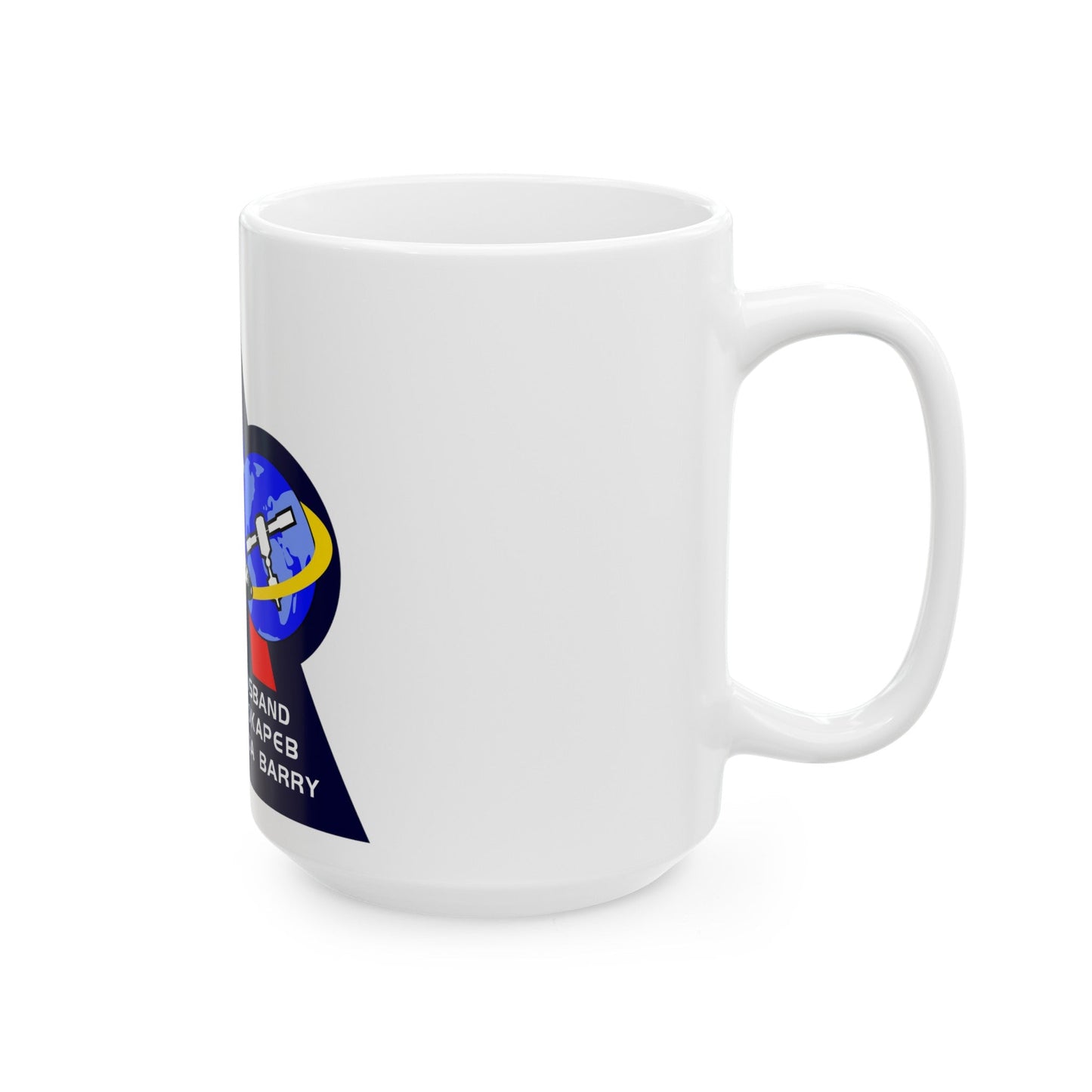 STS 96 (NASA) White Coffee Mug-The Sticker Space