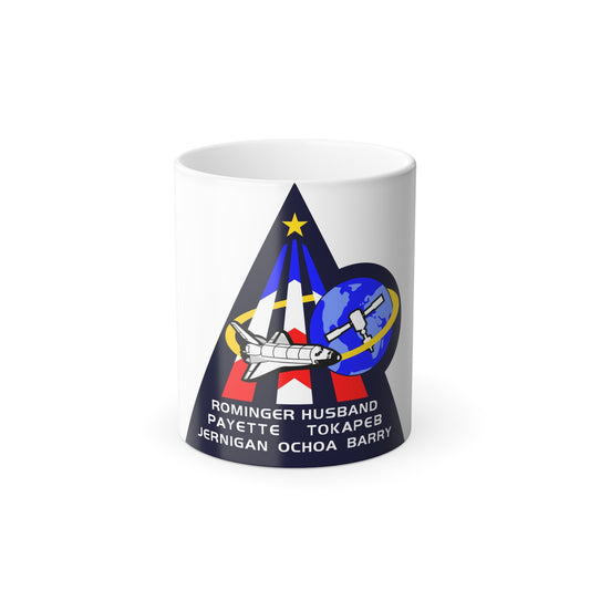 STS 96 Patch NASA - Color Changing Mug 11oz-11oz-The Sticker Space
