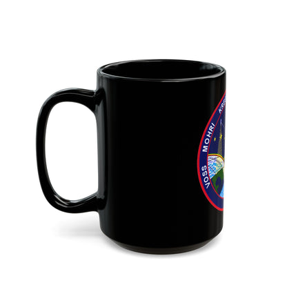 STS 99 (NASA) Black Coffee Mug-The Sticker Space