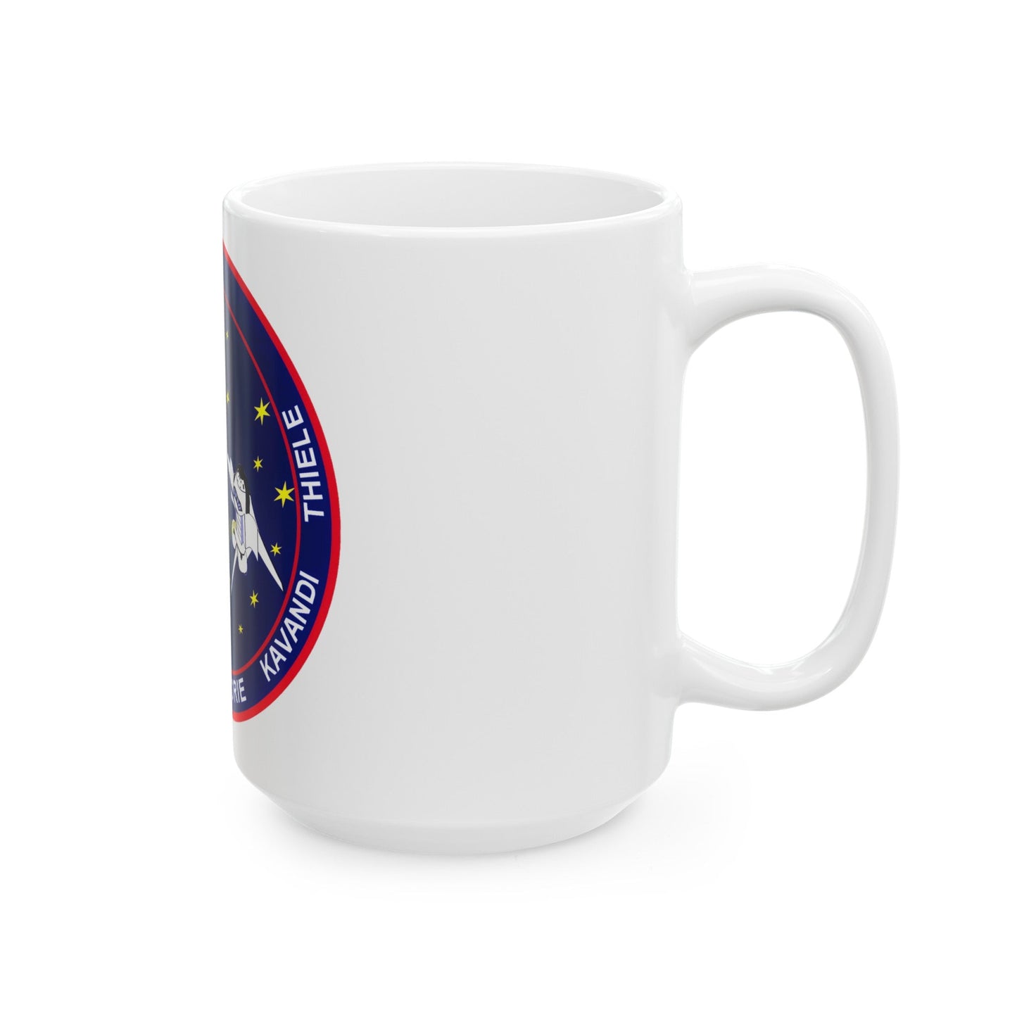 STS 99 (NASA) White Coffee Mug-The Sticker Space