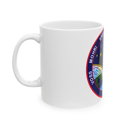 STS 99 (NASA) White Coffee Mug-The Sticker Space