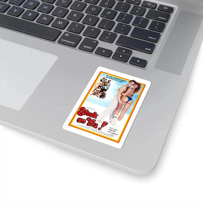 Stuck on You! 1982 Movie Poster - STICKER Vinyl Kiss-Cut Decal - The Sticker Space