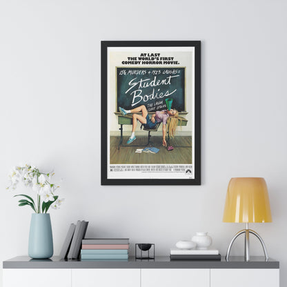 STUDENT BODIES 1981 - Framed Movie Poster-The Sticker Space