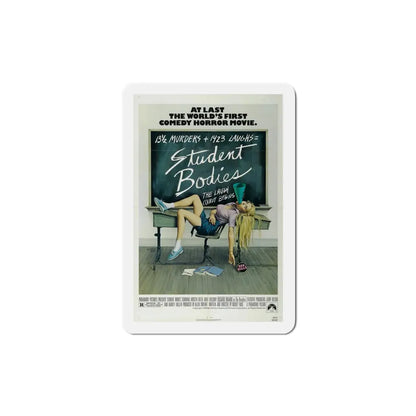 Student Bodies 1981 Movie Poster Refrigerator Magnet 4 Inch - The Sticker Space