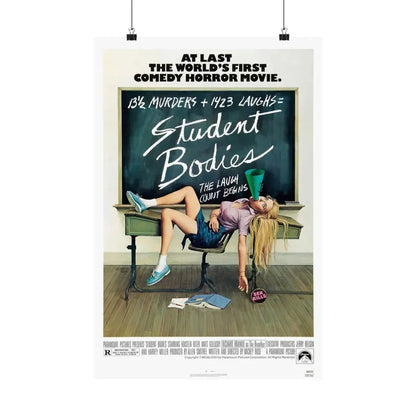 STUDENT BODIES 1981 - Paper Movie Poster 16″ x 24″ Matte - The Sticker Space