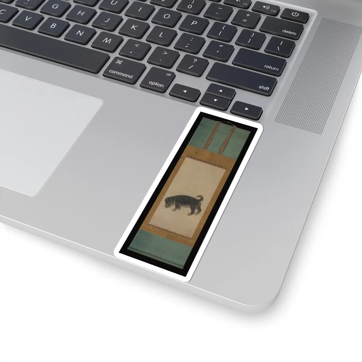 Studio of Tawaraya Sōtatsu - Puppy - early 17th century v2 - STICKER Vinyl Kiss-Cut Decal