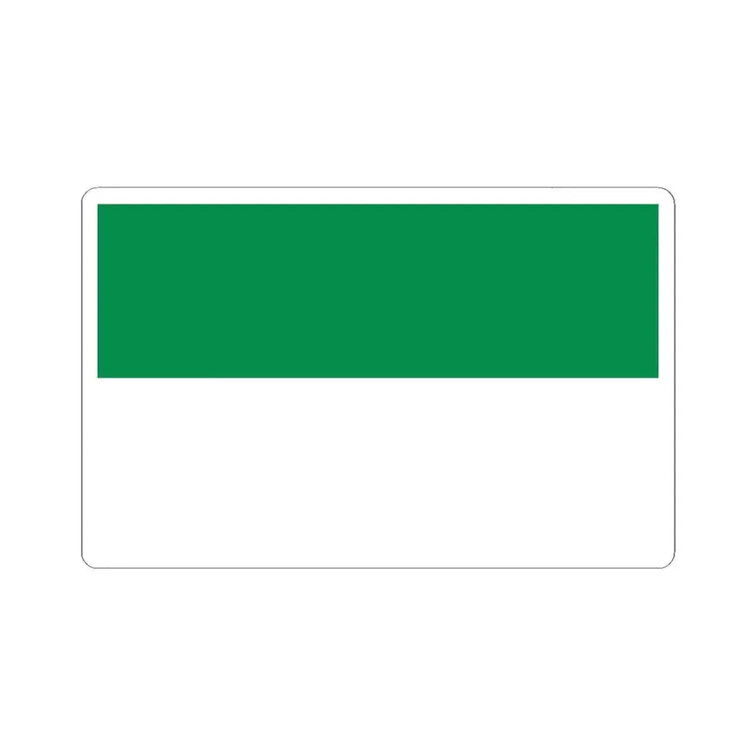 Styria Flag until 1960 (Austria) STICKER Vinyl Kiss-Cut Decal 3 Inch White - The Sticker Space