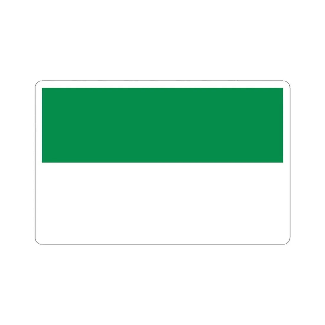 Styria Flag until 1960 (Austria) STICKER Vinyl Kiss-Cut Decal 4 Inch White - The Sticker Space