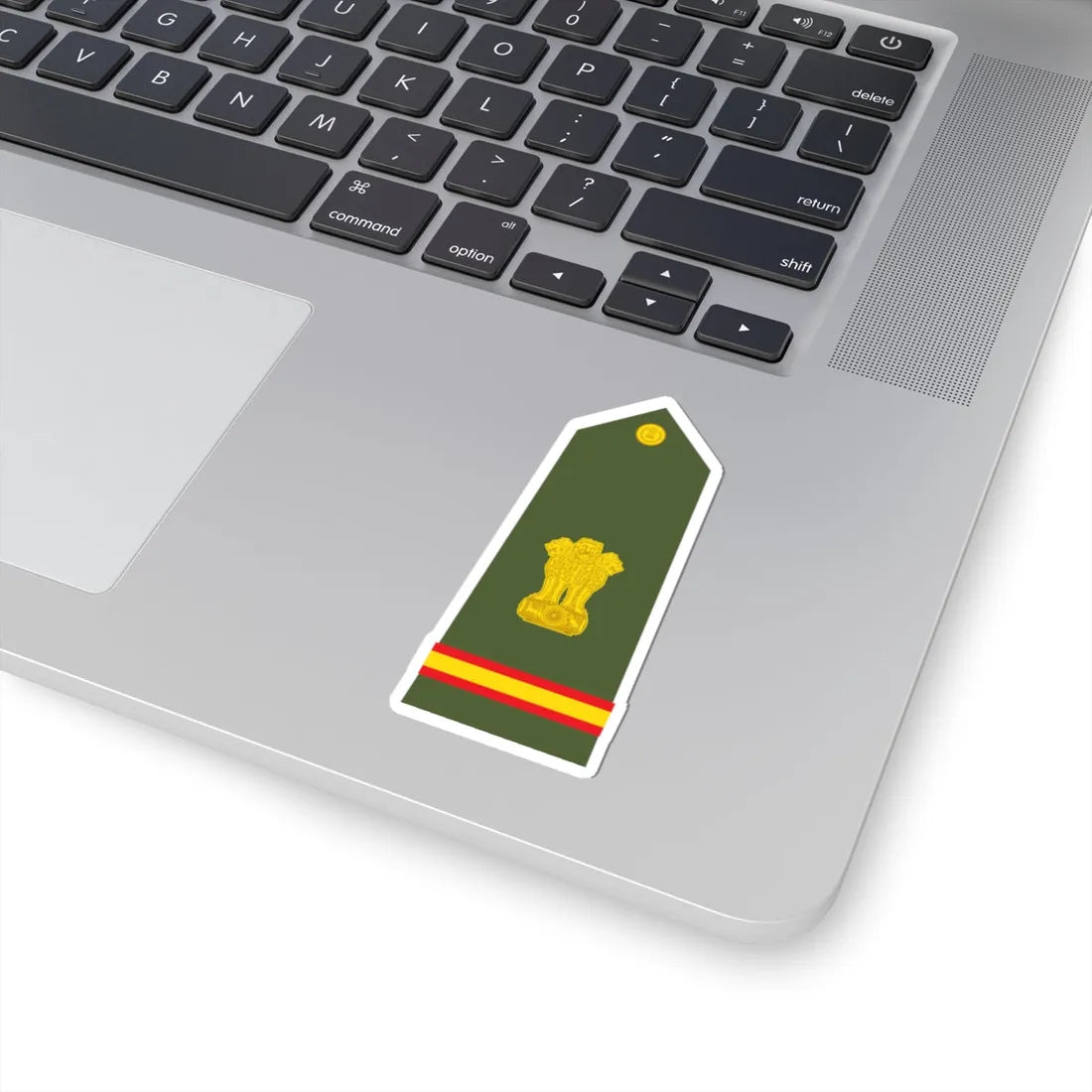 Subedar Major   Risaldar Major of the Indian Army (India) (Military Rank) STICKER Vinyl Kiss-Cut Decal - The Sticker Space