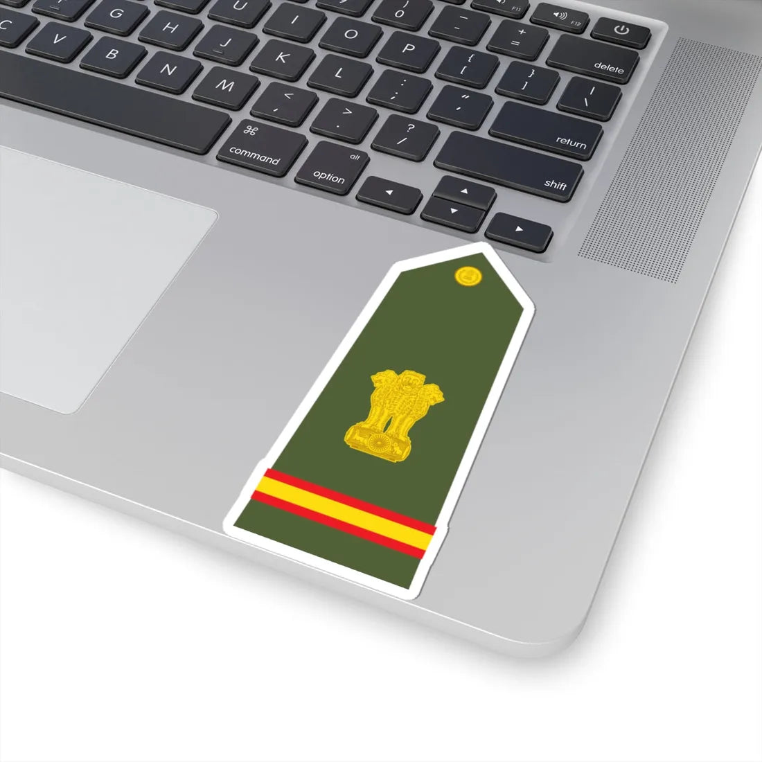Subedar Major   Risaldar Major of the Indian Army (India) (Military Rank) STICKER Vinyl Kiss-Cut Decal - The Sticker Space