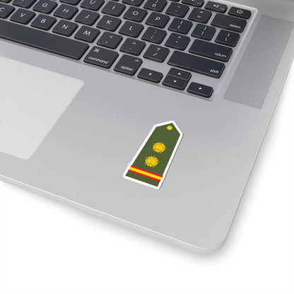 Subedar   Risaldar of the Indian Army (India) (Military Rank) STICKER Vinyl Kiss-Cut Decal - The Sticker Space