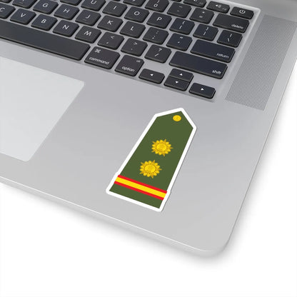 Subedar   Risaldar of the Indian Army (India) (Military Rank) STICKER Vinyl Kiss-Cut Decal - The Sticker Space