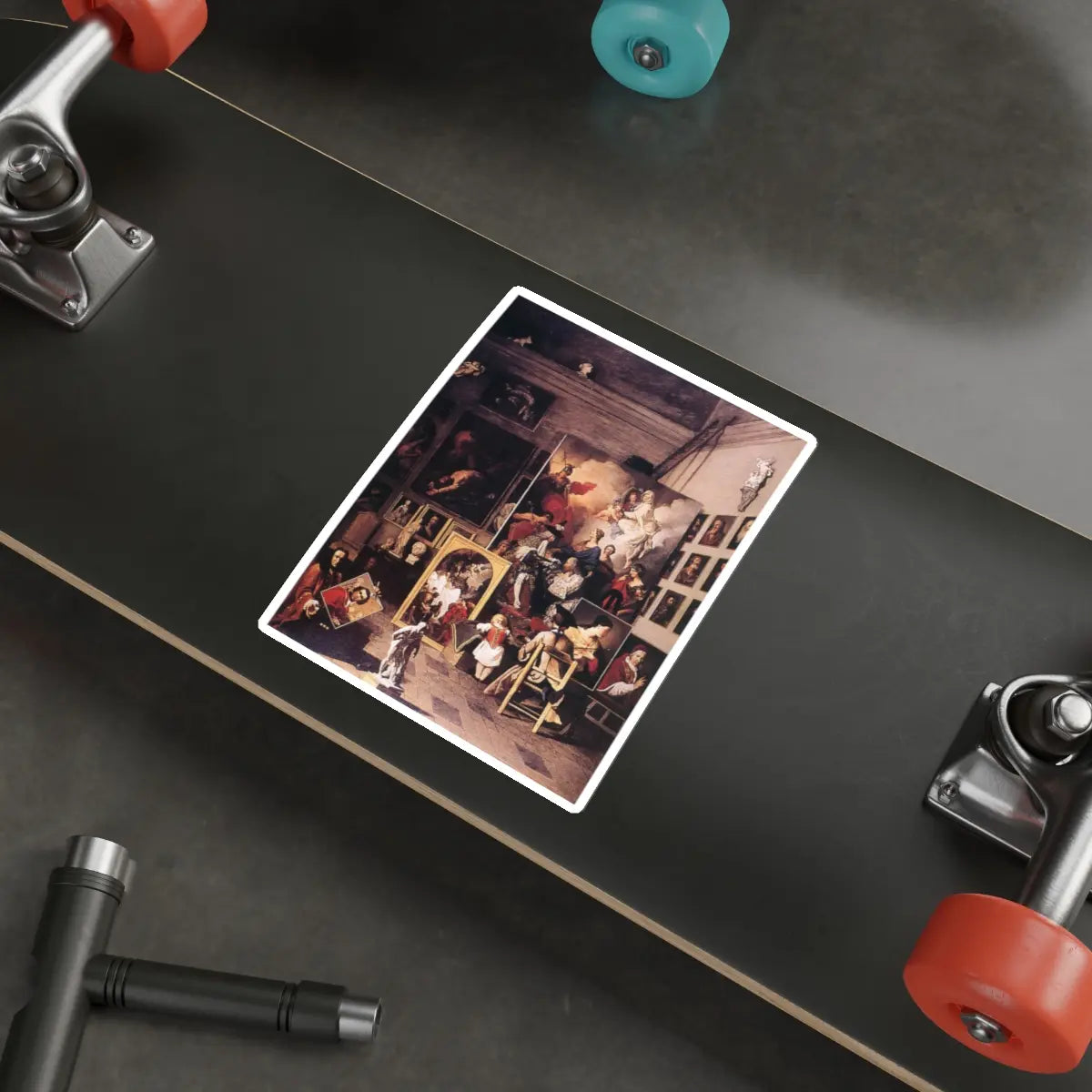 SKU:10804929882311366605 Sticker types:White Shape:Die-Cut Sizes:6" × 6"