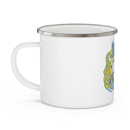 Submarine Force US Atlantic Fleet (U.S. Navy) Enamel Mug 12oz-12oz-The Sticker Space