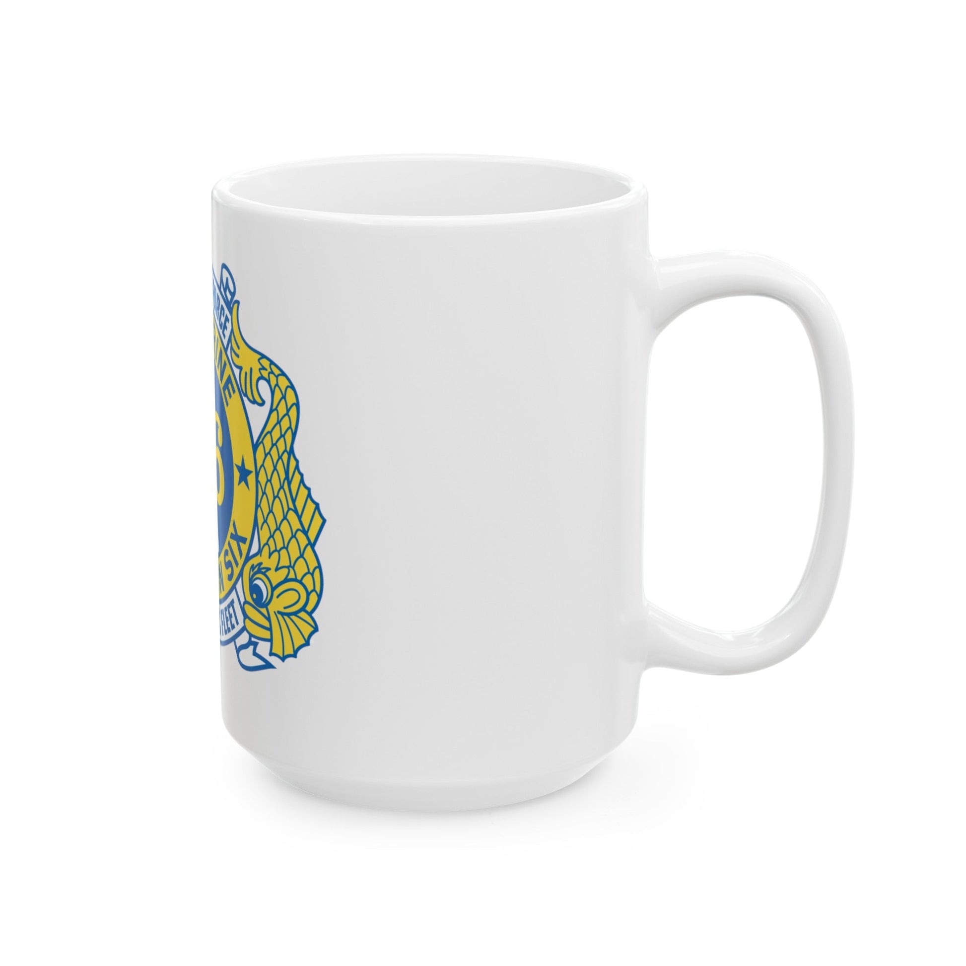 Submarine Force US Atlantic Fleet (U.S. Navy) White Coffee Mug-The Sticker Space