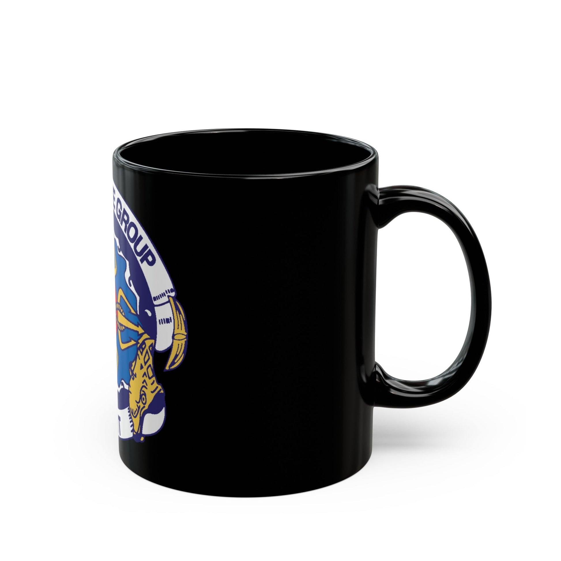 Submarine Group Eight (U.S. Navy) Black Coffee Mug-The Sticker Space