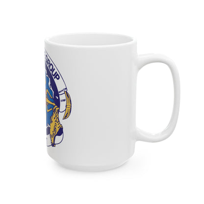 Submarine Group Eight (U.S. Navy) White Coffee Mug-The Sticker Space