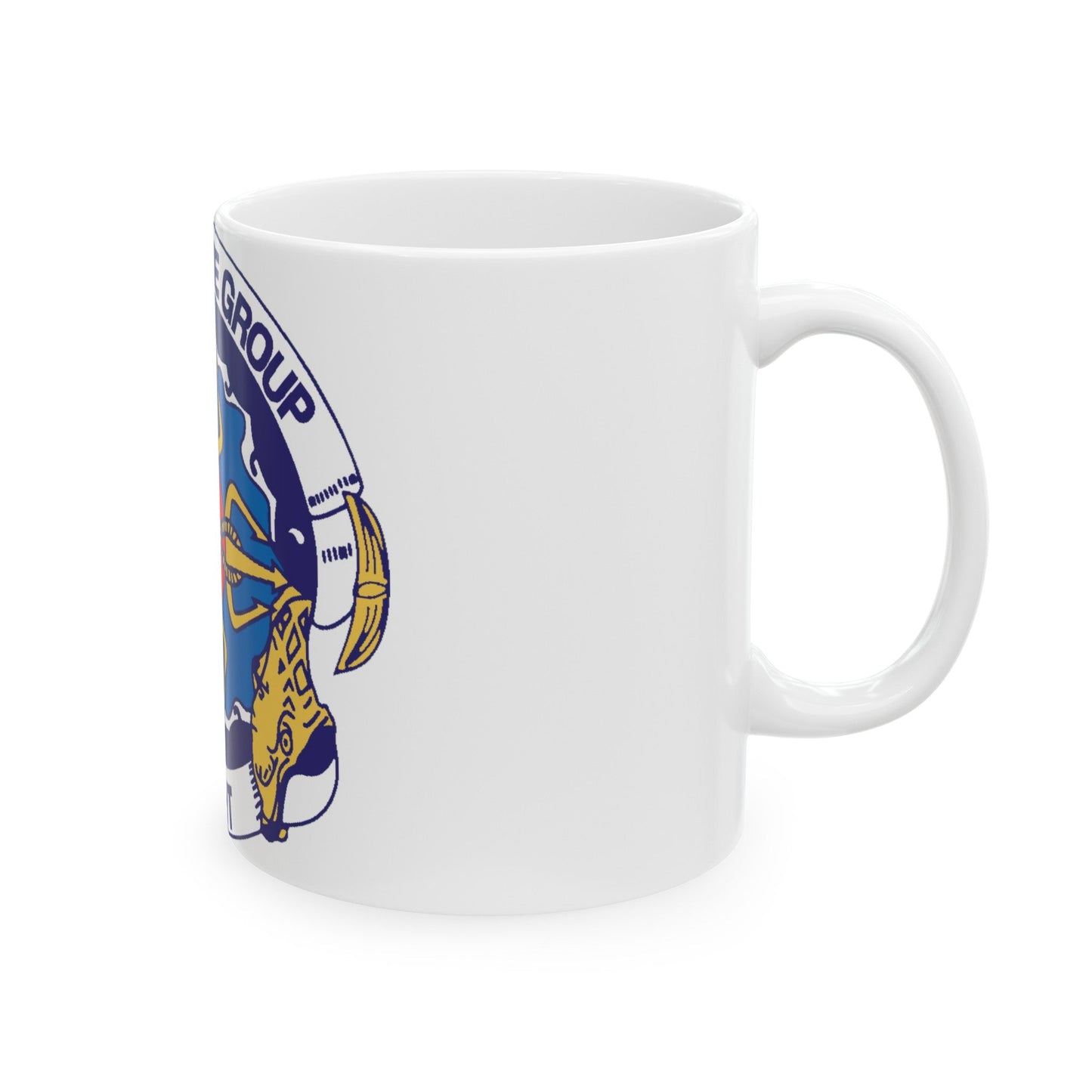 Submarine Group Eight (U.S. Navy) White Coffee Mug-The Sticker Space