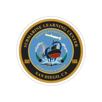 Submarine Learning Center San Diego (U.S. Navy) STICKER Vinyl Die-Cut Decal-3 Inch-The Sticker Space