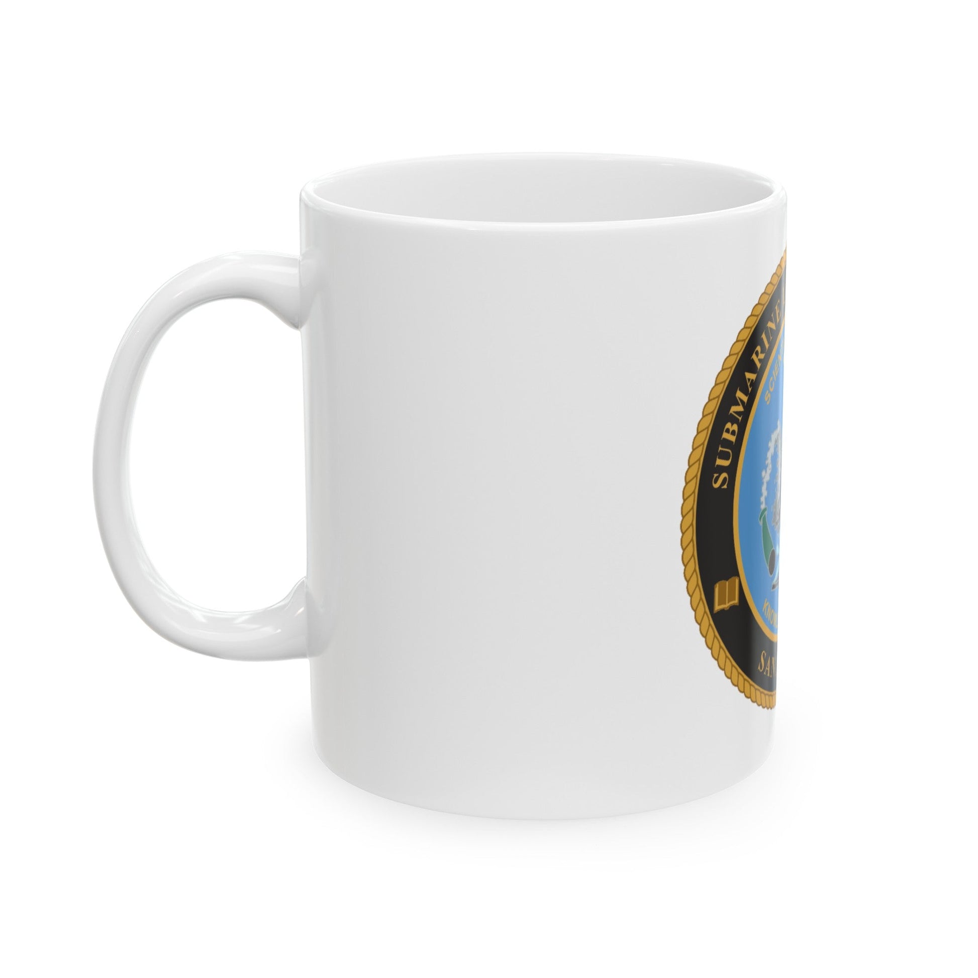 Submarine Learning Center San Diego (U.S. Navy) White Coffee Mug-The Sticker Space