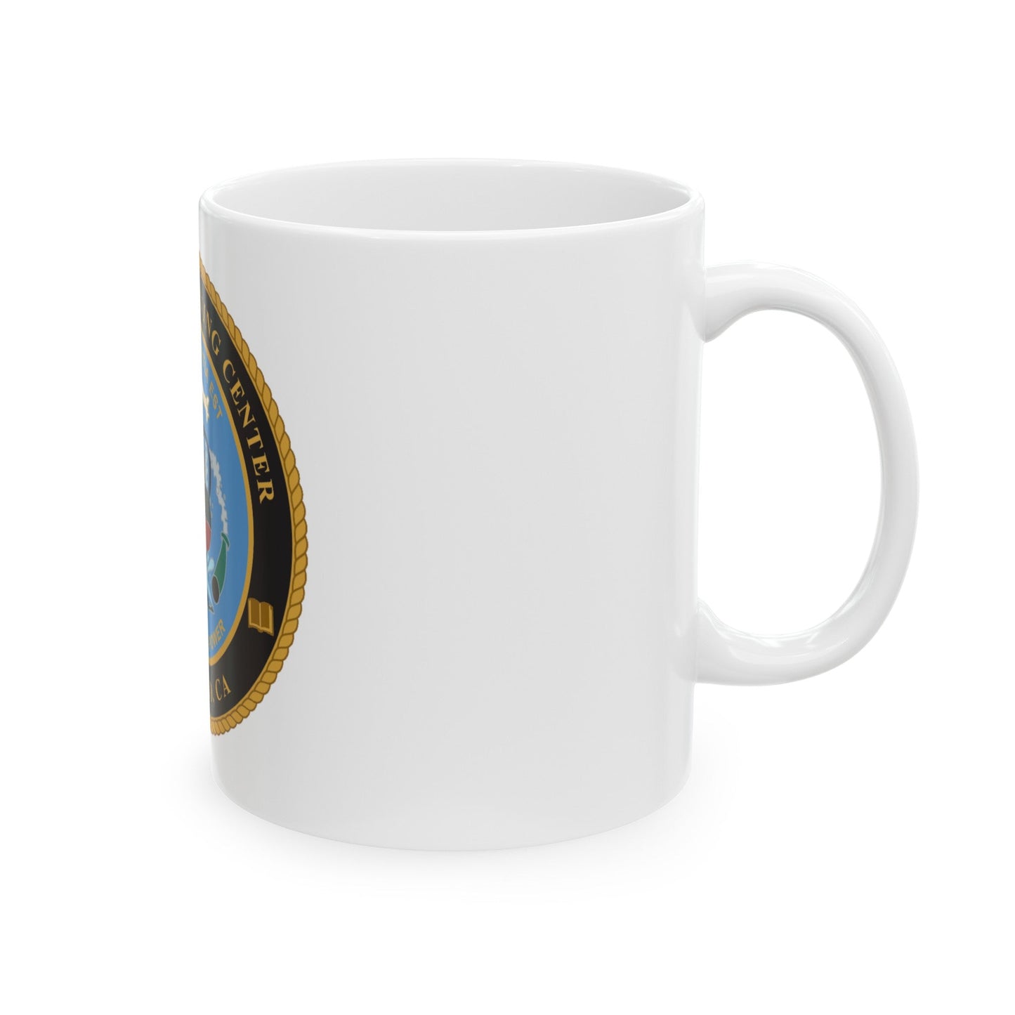 Submarine Learning Center San Diego (U.S. Navy) White Coffee Mug-The Sticker Space