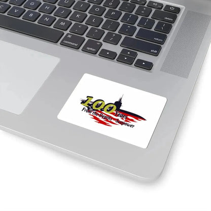 Submarine naval jack of the United States 2000 (United States) STICKER Vinyl Kiss-Cut Decal - The Sticker Space