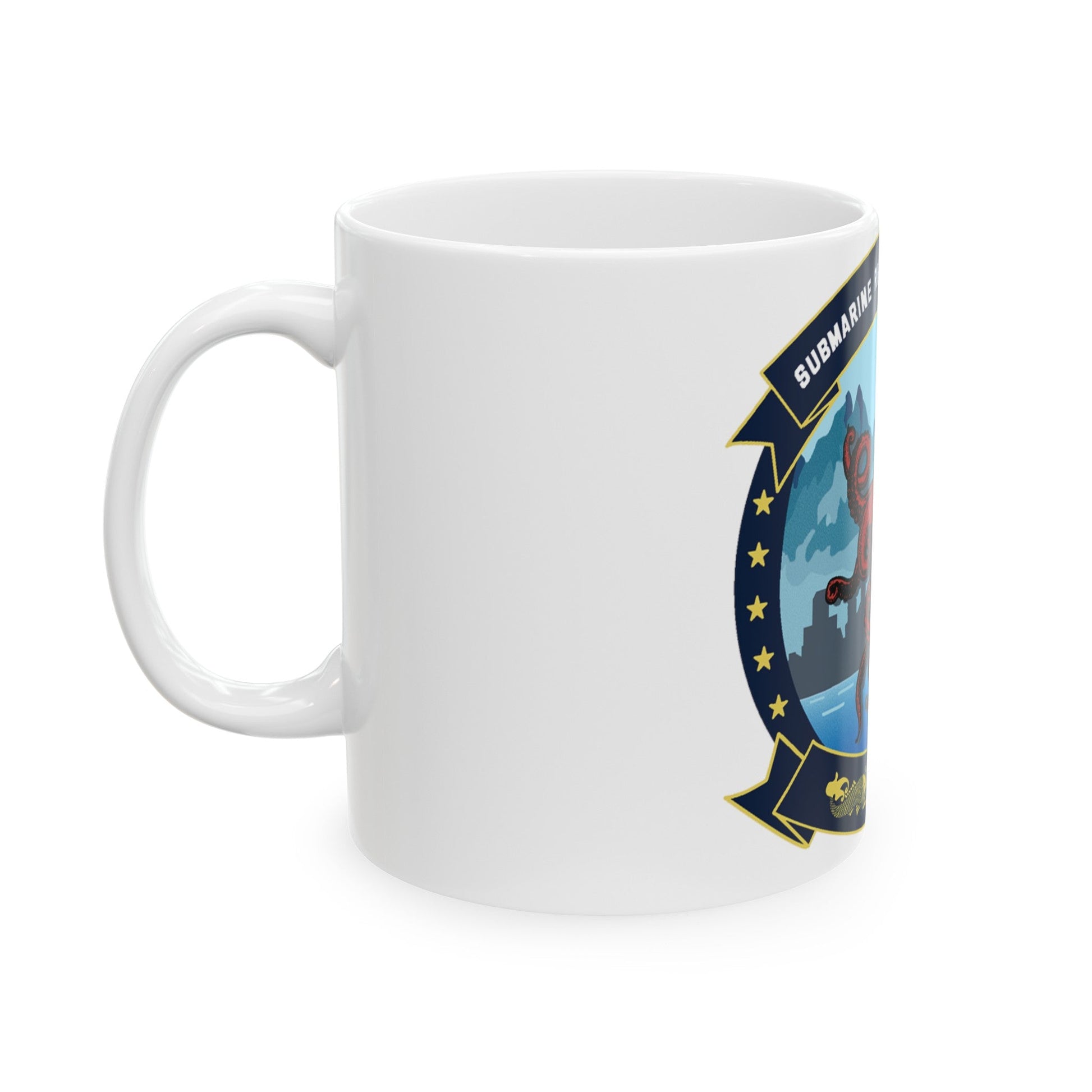 Submarine Readiness Squadron 31 (U.S. Navy) White Coffee Mug-The Sticker Space