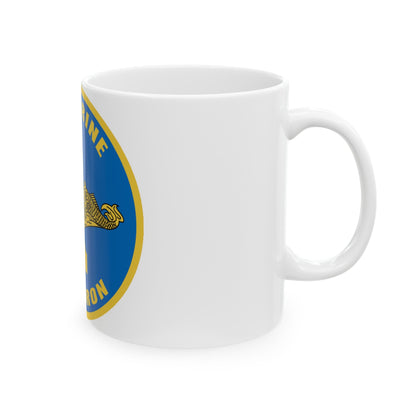 Submarine Squadron 1 (U.S. Navy) White Coffee Mug-The Sticker Space