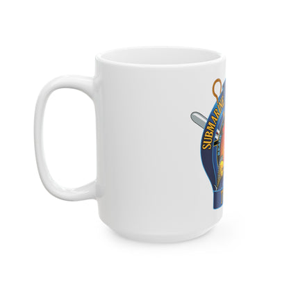 Submarine Squadron 12 (U.S. Navy) White Coffee Mug-The Sticker Space