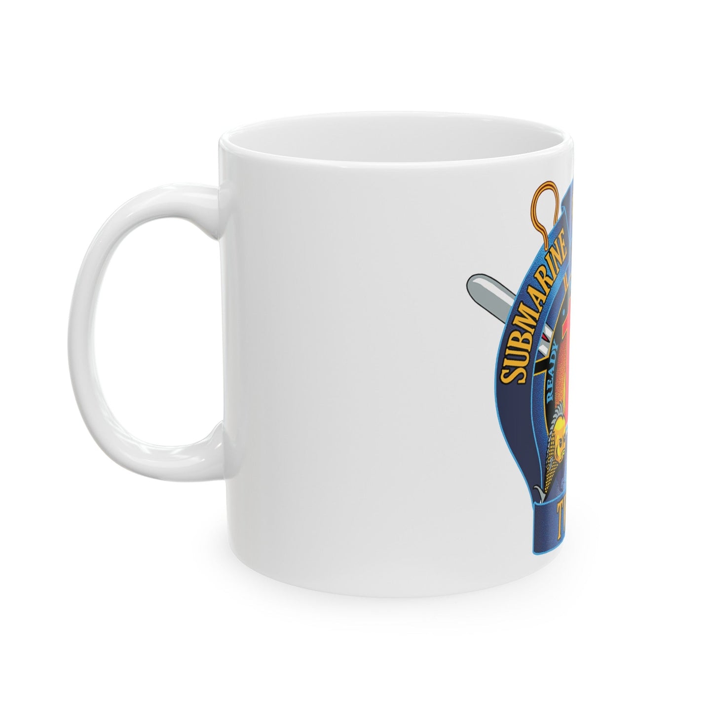 Submarine Squadron 12 (U.S. Navy) White Coffee Mug-The Sticker Space