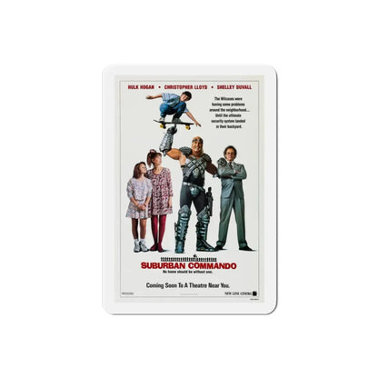Suburban Commando 1991 Movie Poster Refrigerator Magnet 2 Inch - The Sticker Space
