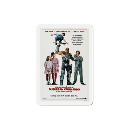 Suburban Commando 1991 Movie Poster Refrigerator Magnet 3 Inch - The Sticker Space