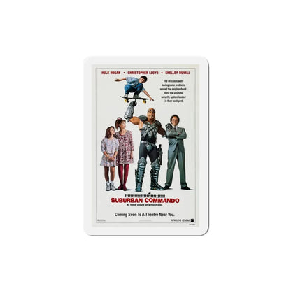 Suburban Commando 1991 Movie Poster Refrigerator Magnet 4 Inch - The Sticker Space