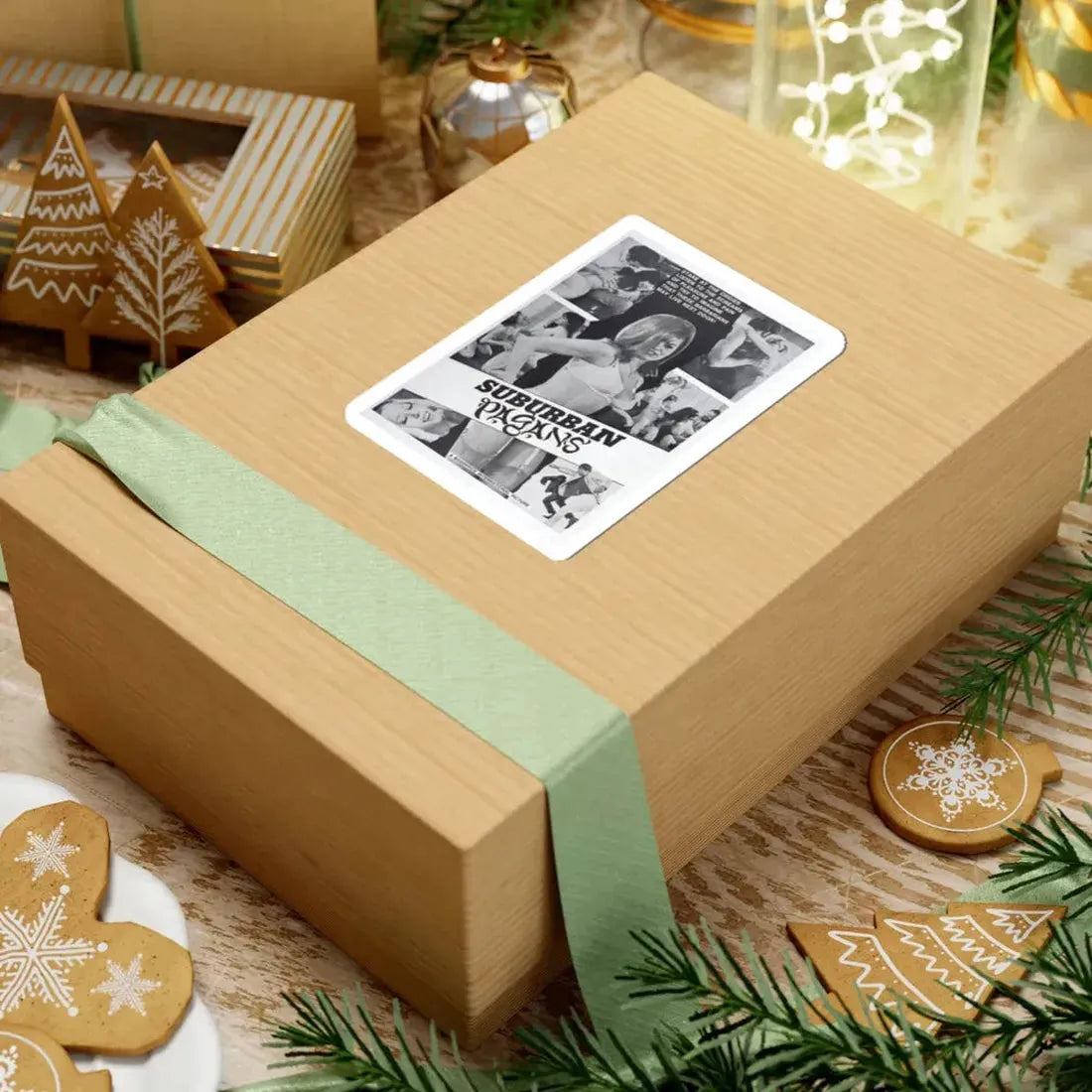 SUBURBAN PAGANS 1968 Movie Poster - STICKER Vinyl Kiss-Cut Decal - The Sticker Space