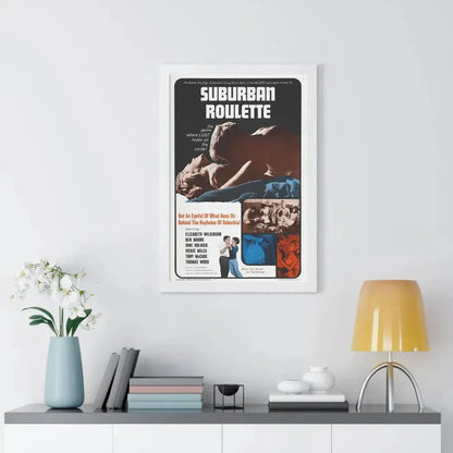 SUBURBAN ROULETTE 1968 - Framed Movie Poster - The Sticker Space