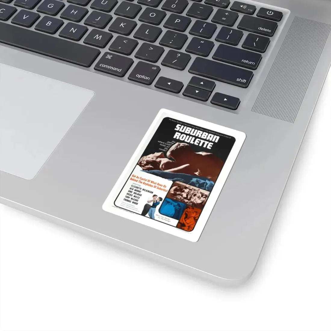 SUBURBAN ROULETTE 1968 Movie Poster - STICKER Vinyl Kiss-Cut Decal - The Sticker Space