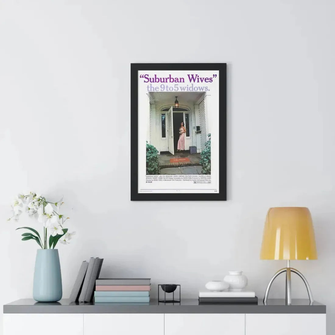 SUBURBAN WIVES 1972 - Framed Movie Poster - The Sticker Space