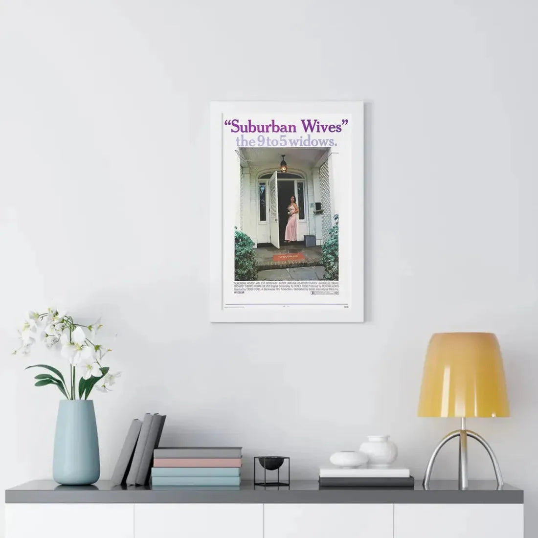 SUBURBAN WIVES 1972 - Framed Movie Poster - The Sticker Space