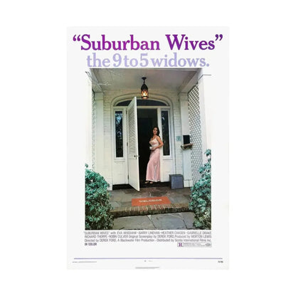 SUBURBAN WIVES 1972 - Paper Movie Poster - The Sticker Space