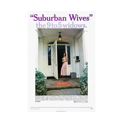 SUBURBAN WIVES 1972 - Paper Movie Poster - The Sticker Space