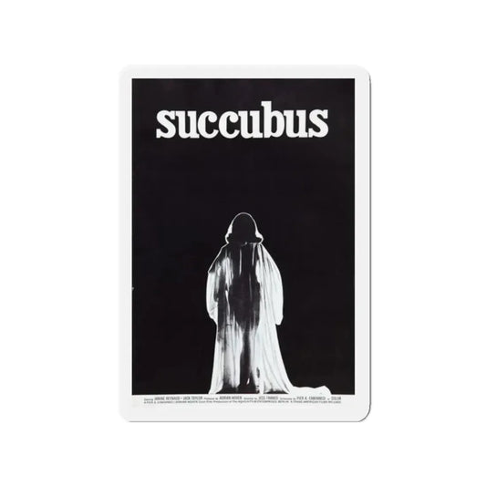 SUCCUBUS 1968 Movie Poster - Refrigerator Magnet 2 Inch Die-Cut - The Sticker Space