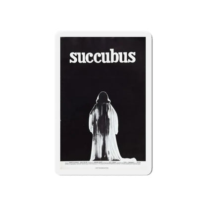 SUCCUBUS 1968 Movie Poster - Refrigerator Magnet 6 Inch Die-Cut - The Sticker Space