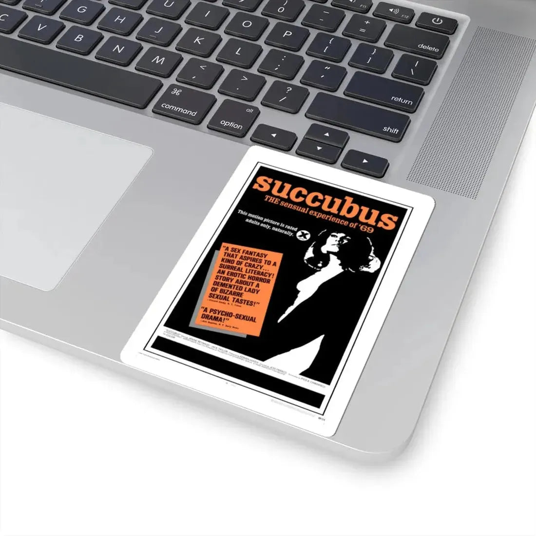 Succubus 1969 Movie Poster - STICKER Vinyl Kiss-Cut Decal - The Sticker Space