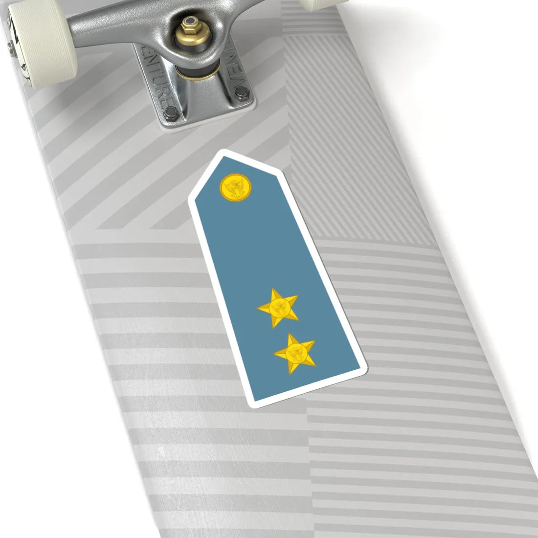 Sudan Air Force   OF01b (Sudan) (Military Rank) STICKER Vinyl Kiss-Cut Decal - The Sticker Space